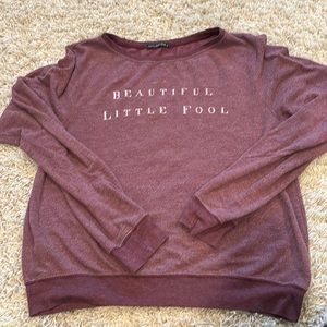 Wildfox size medium cranberry